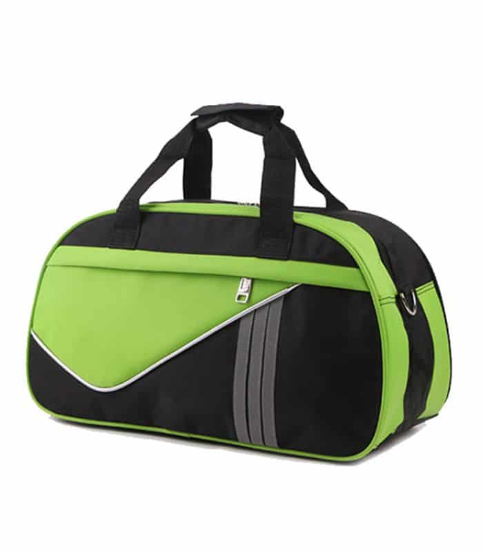Wholesale Custom Green Nylon Travel Bag