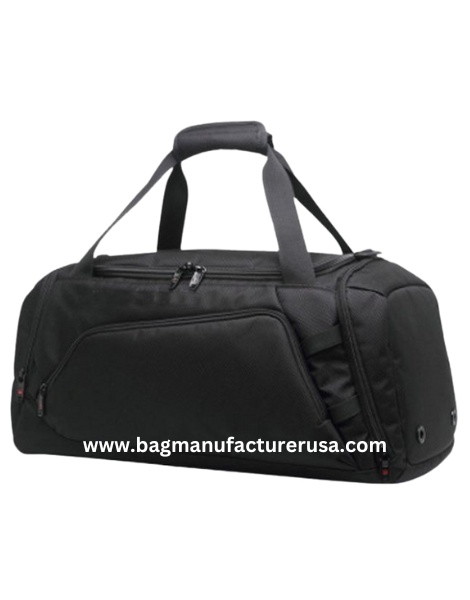 Multifunction Waterproof Black Gym Bag Manufacturer