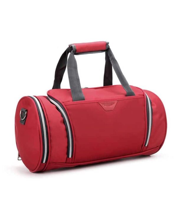 Red Colored Gym Bag Manufacturer