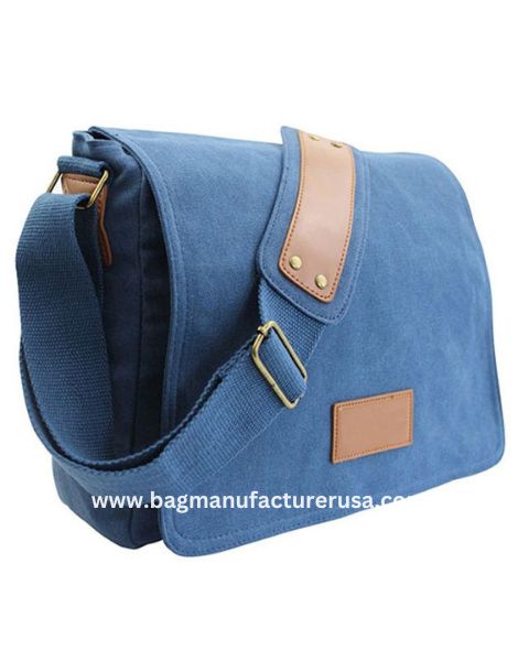 Durable Shoulder Strap Canvas Messenger Bag Manufacturer