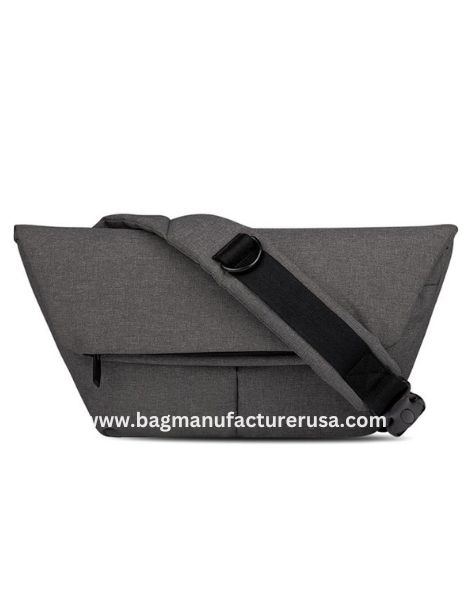 Gray Casual Military Messenger Bag Manufacturer