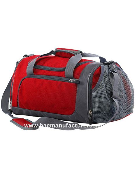 Red Custom Design Travel Bag Manufacturer