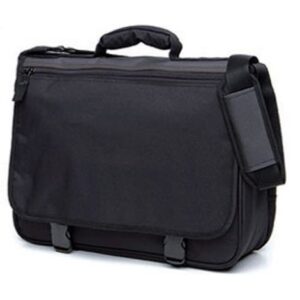 wholesale plain black sturdy laptop bag