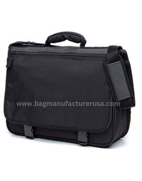 wholesale plain black sturdy laptop bag manufacturer