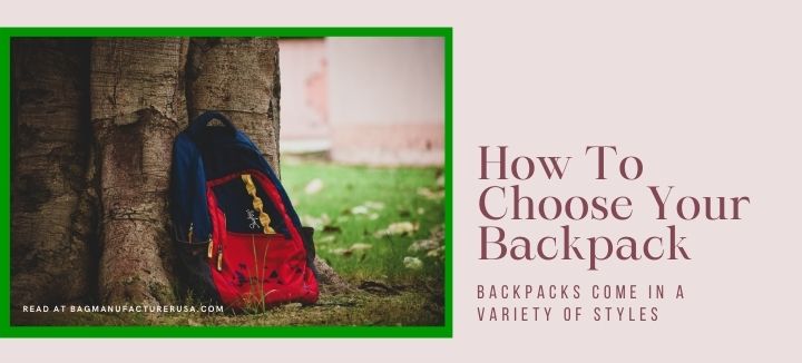 wholesale backpack manufacturer