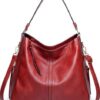 custom pu leather ladies satchel handbags