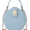 bulk round shaped ladies shoulder bags with chain
