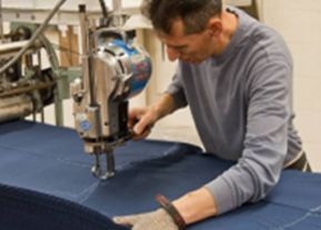 wholesale bag manufacturer cutting section