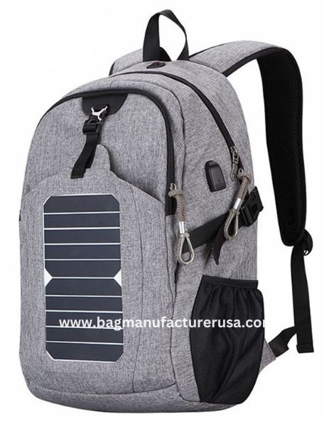Solar Powered Charger Backpack Distributor