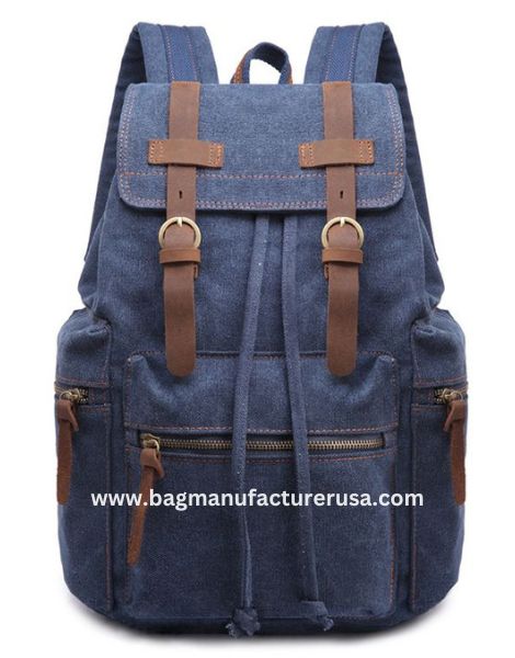 Wholesale Men Travel Canvas Backpack