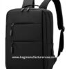 bulk blsck travel safe durable backpack with USB charging port