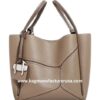 wholesale luxury large capacity brown tote bag manufacturer