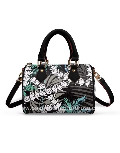 wholesale custom floral handbag for woman