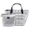 wholesale silver ladies handbag manufacturer