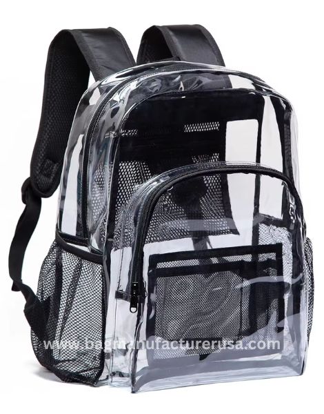 wholesale clear bookbag manufacturer
