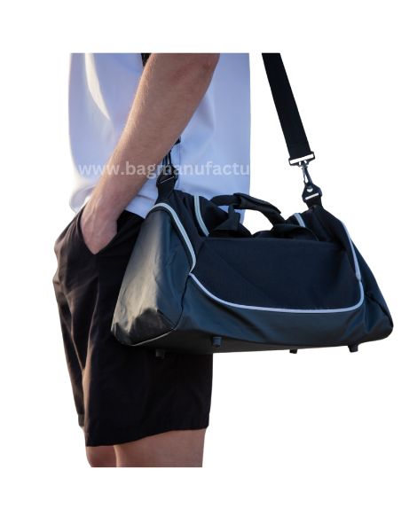 wholesale black football sports bag manufacturer