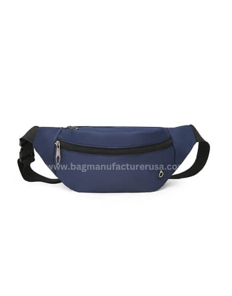 wholesale blue waterproof jogging belt pouch bag