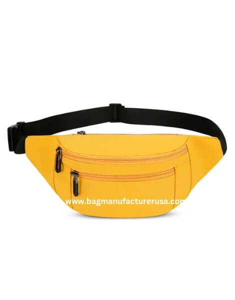 custom multifunctional outdoor waist bag for men