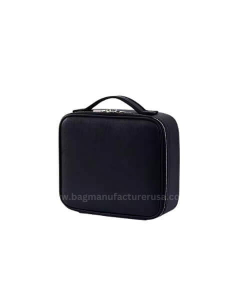 wholesale black waterproof travel cosmetic bag