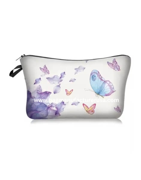 wholesale butterfly ladies toiletry bag