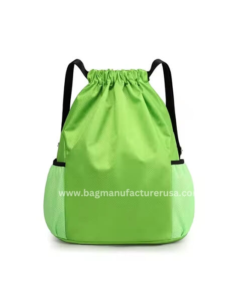 wholesale polyester drawstring sports bag