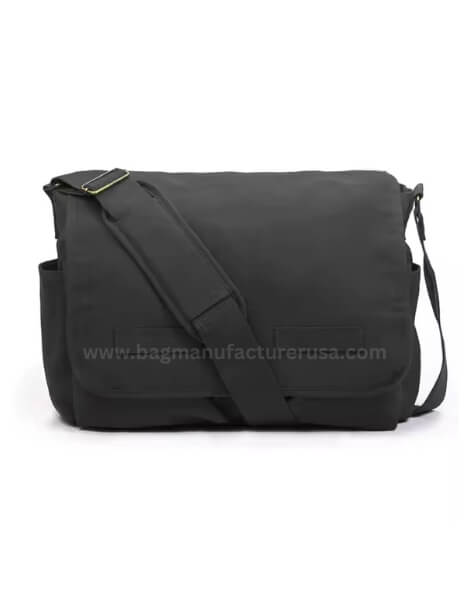unisex black bike messenger bag supplier