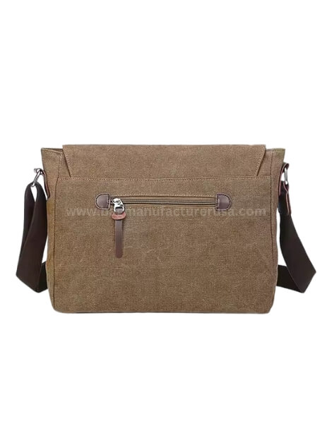 custom vintage messenger bag for men