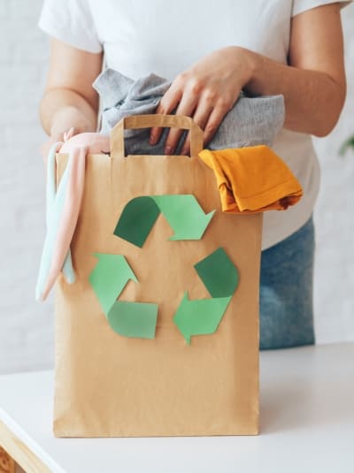 wholesale recycled bags in california