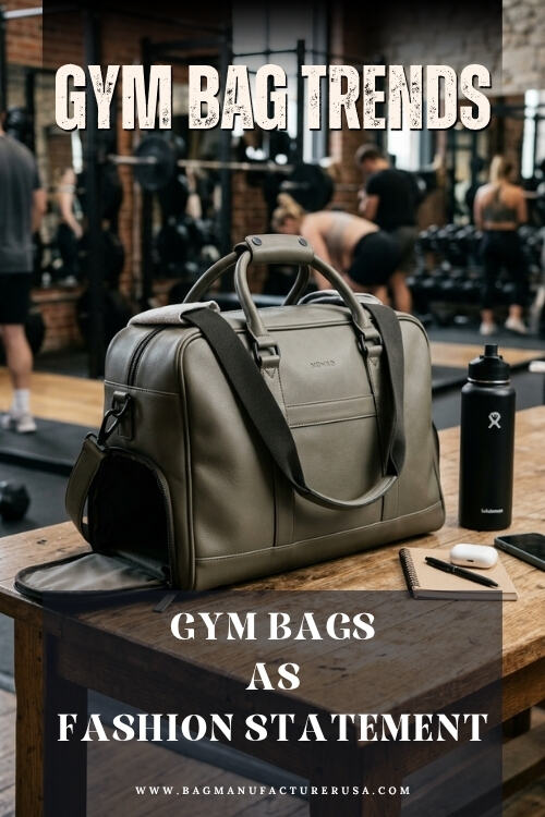 Gym Bags As Fashion Statement modern gym bag trends