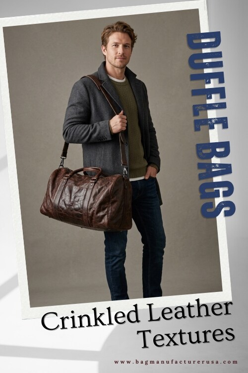 Durable Leather Duffle Bags