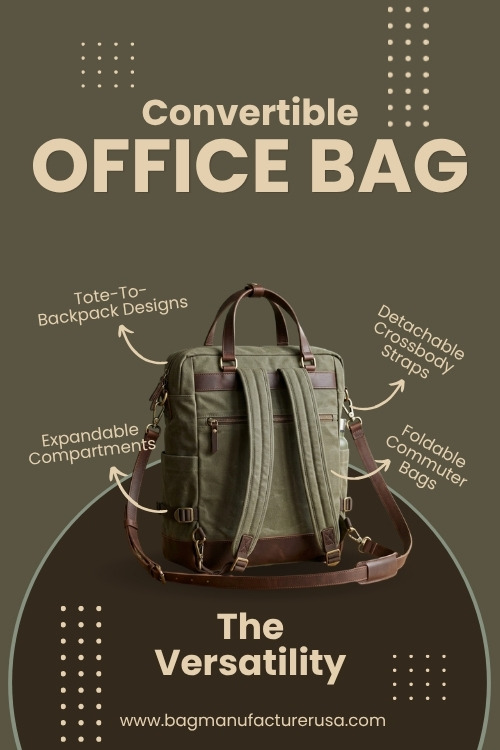 Attention Seeking Convertible Bags Retail Work Bag Collections
