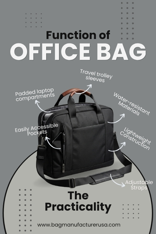 Functions of Aesthetic Business Bag Custom Work Bags for Businesses