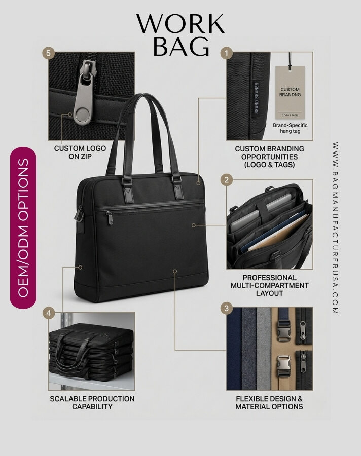 private label work bag supplier