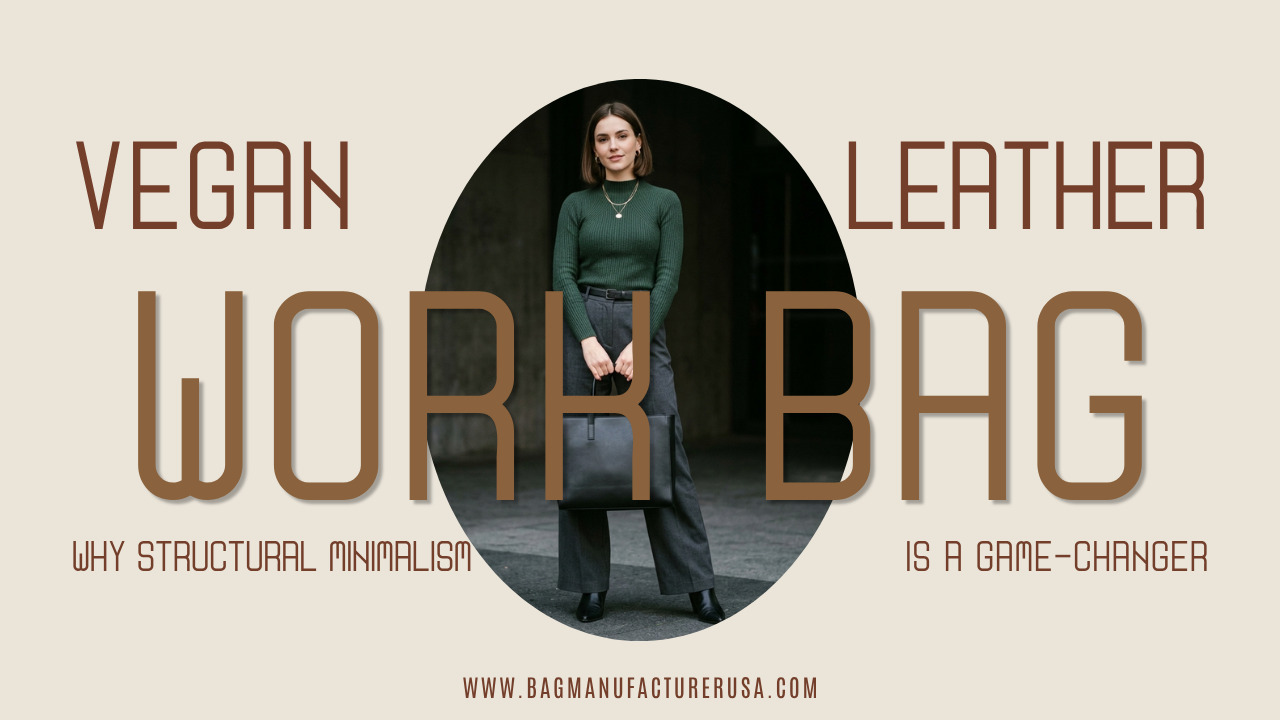 Vegan Leather Work Bag Style Guide