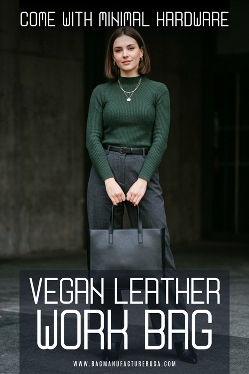 Come With Minimal Hardware Best Vegan Leather Work Bags
