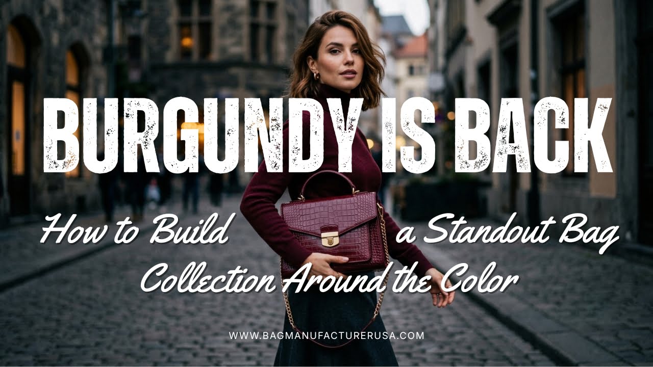 How to Build a Standout Burgundy Bag Collection